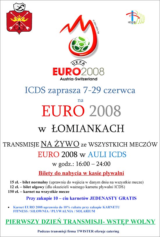 EURO 2008 w ICDS