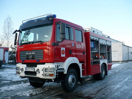 Nowy wóz łomiankowskich strażaków