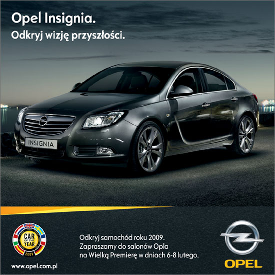 Opel Insignia - odkryj wizję przyszłości