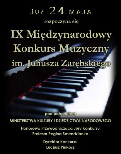 IX Międzynarodowy Konkurs Muzyczny im. Juliusza Zarębskiego