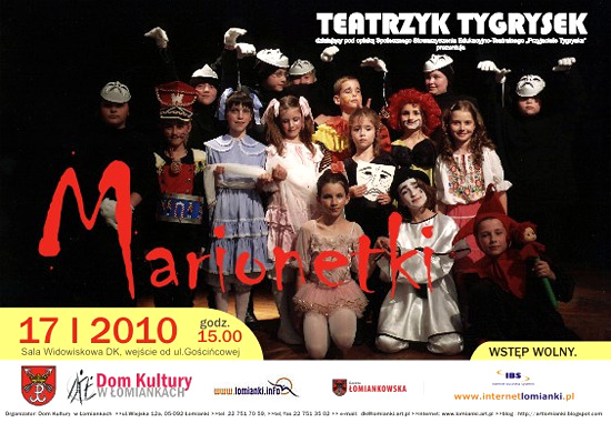 Dla dzieci: Teatrzyk Tygrysek