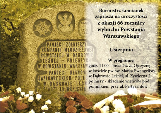 66. rocznica Powstania Warszawskiego