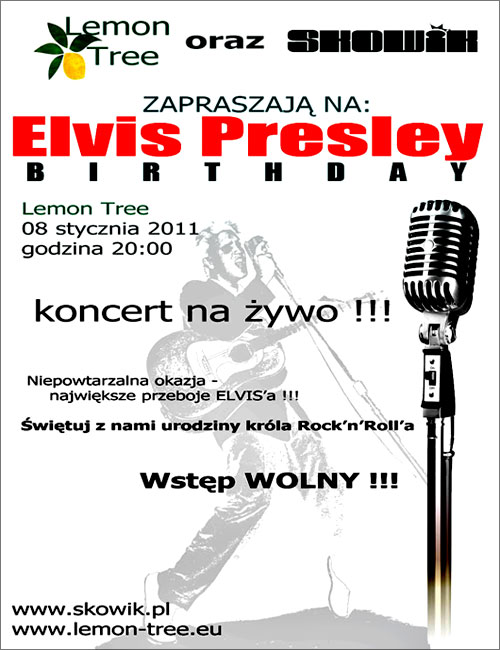 Polski ELVIS w Lemon Tree