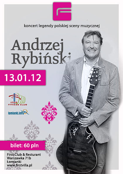 Andrzej Rybiński - koncert w FIRST