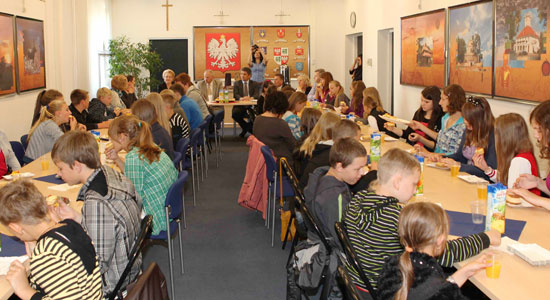 Spotkanie z młodzieżą z Litwy