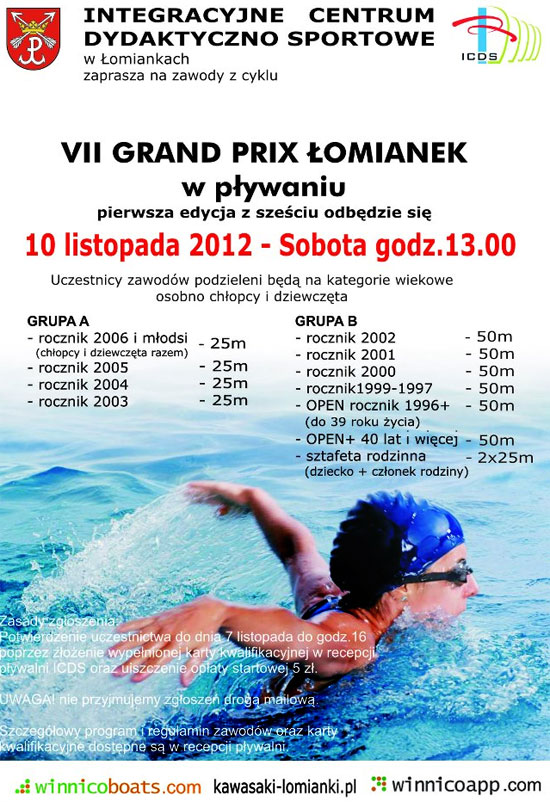 VII Grand Prix Łomianek w Pływaniu