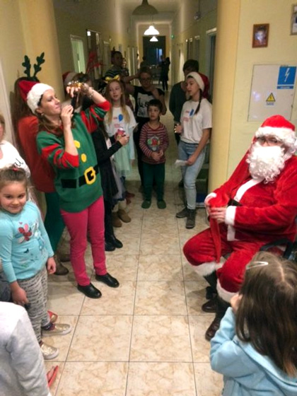 Mikołaj w Szpitalu w Dziekanowie
