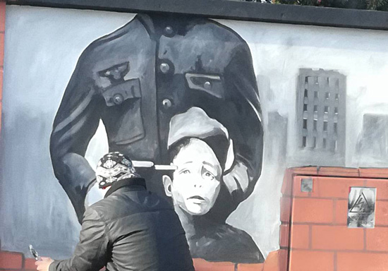 Mural Powstańców... kolejne odsłona