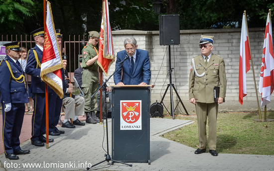 Uroczystość patriotyczna w Burakowie