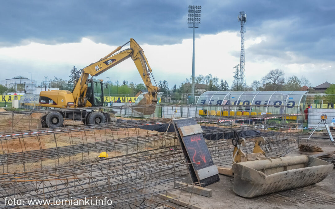 Ruszyła budowa infrastruktury przy stadionie na Wiślanej