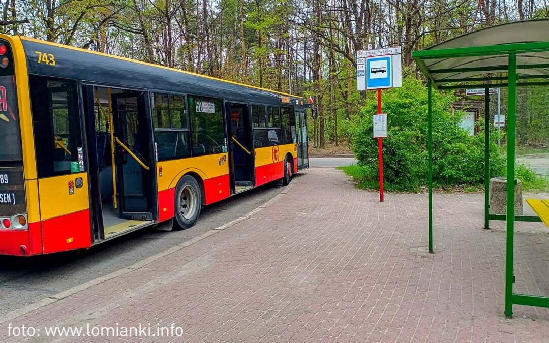 Do września 2024 ma zostać przebudowana pętla autobusowa w Dziekanowie Leśnym
