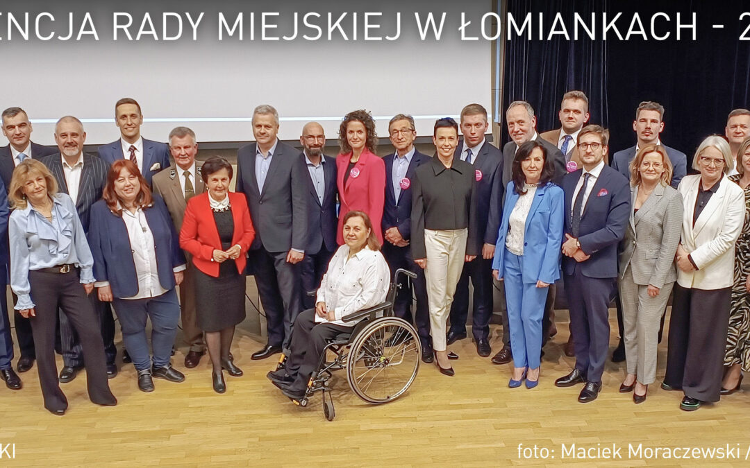 Rada Miejska w Łomiankach oficjalnie zakończyła VIII kadencję