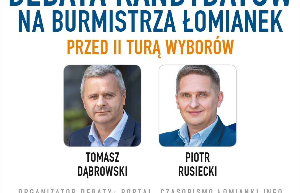 Debaty przed II turą nie będzie. Dąbrowski – NIE, Rusiecki – TAK
